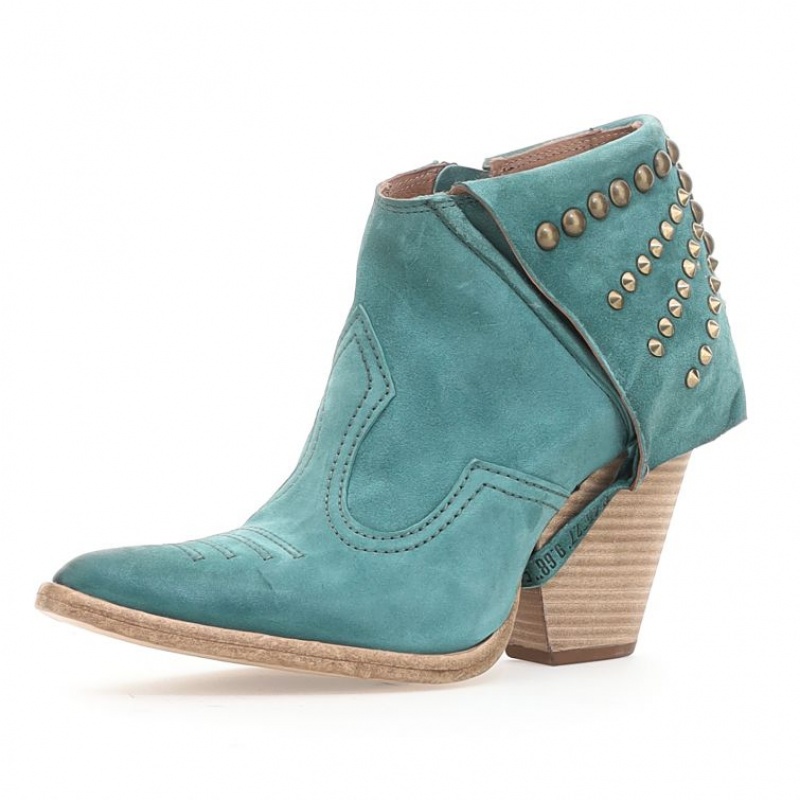 A.S.98 Blondie Ankle boots Ženske Zelene | SRB-362AXPWCY