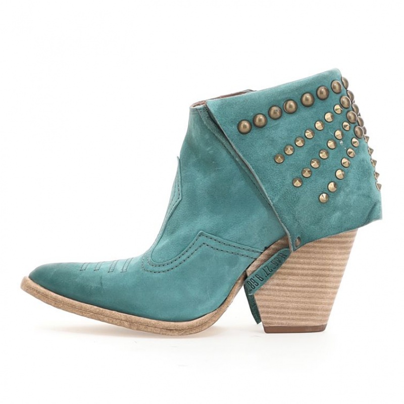 A.S.98 Blondie Ankle boots Ženske Zelene | SRB-362AXPWCY