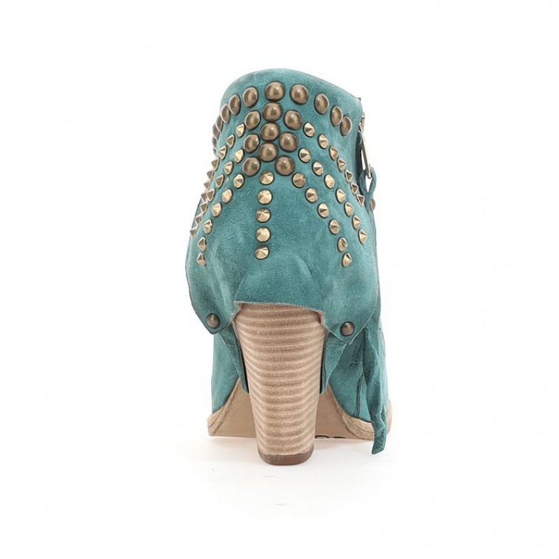 A.S.98 Blondie Ankle boots Ženske Zelene | SRB-362AXPWCY