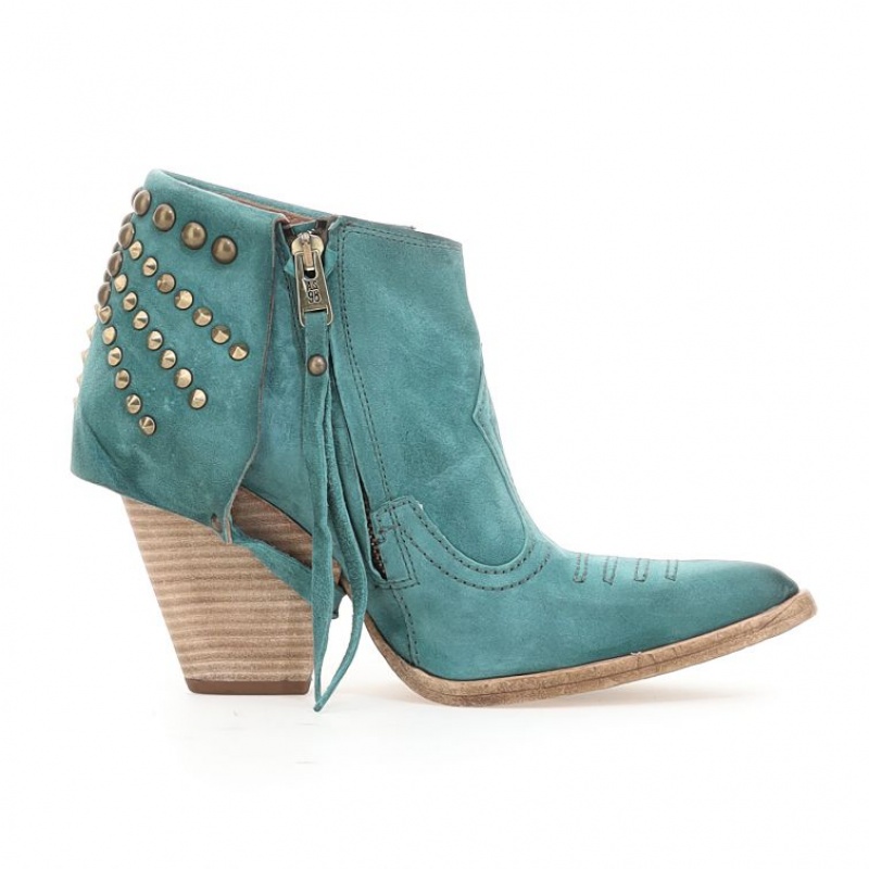 A.S.98 Blondie Ankle boots Ženske Zelene | SRB-362AXPWCY