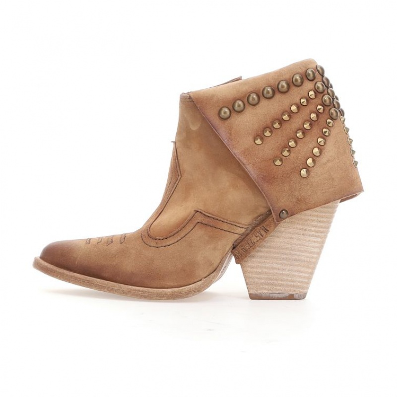 A.S.98 Blondie Ankle boots Ženske Žute | SRB-439HBTFZU