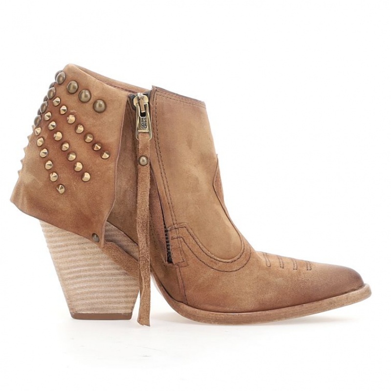 A.S.98 Blondie Ankle boots Ženske Žute | SRB-439HBTFZU
