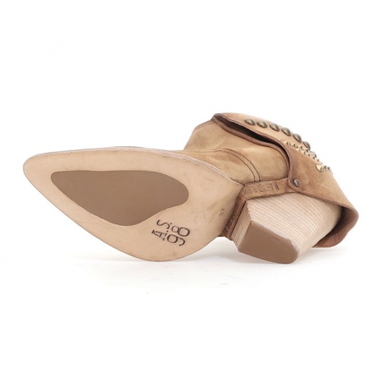 A.S.98 Blondie Ankle boots Ženske Žute | SRB-439HBTFZU