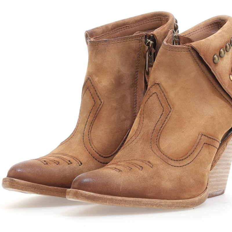A.S.98 Blondie Ankle boots Ženske Žute | SRB-439HBTFZU