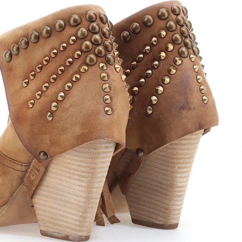 A.S.98 Blondie Ankle boots Ženske Žute | SRB-439HBTFZU