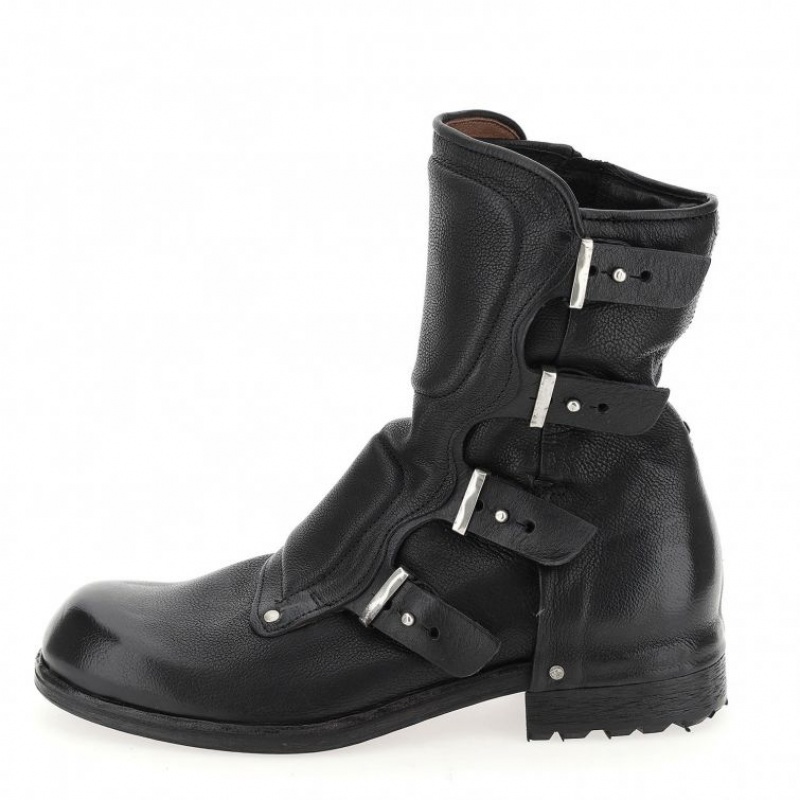 A.S.98 Boots Shield 409204 Ankle boots Muške Crne | SRB-931NGVHKR