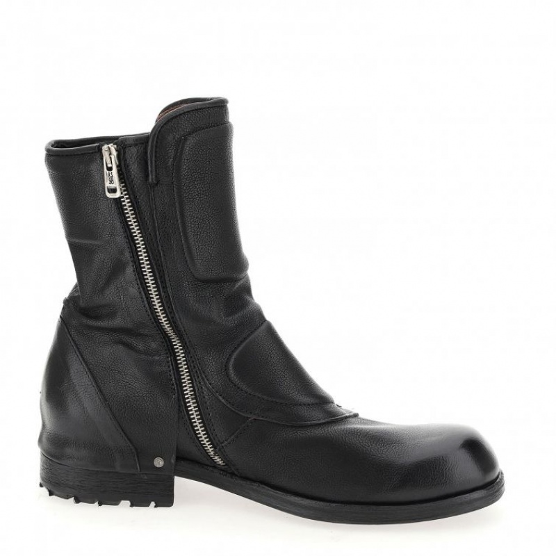 A.S.98 Boots Shield 409204 Ankle boots Muške Crne | SRB-931NGVHKR