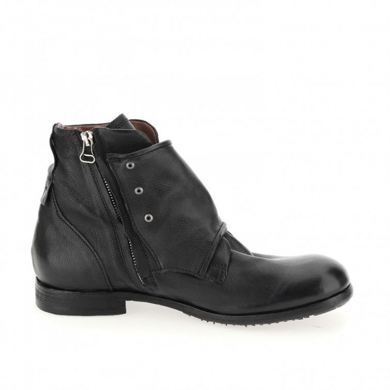 A.S.98 Clash 401202 Ankle boots Muške Crne | SRB-189MLRUZN
