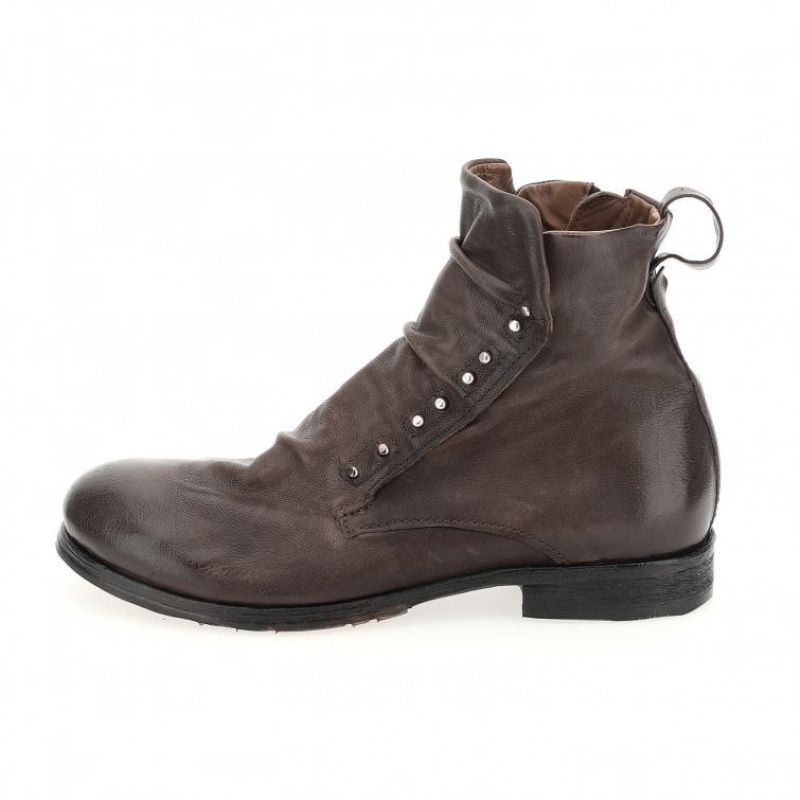 A.S.98 Clash 401231 Ankle boots Muške Čokoladne | SRB-628PIUOSJ