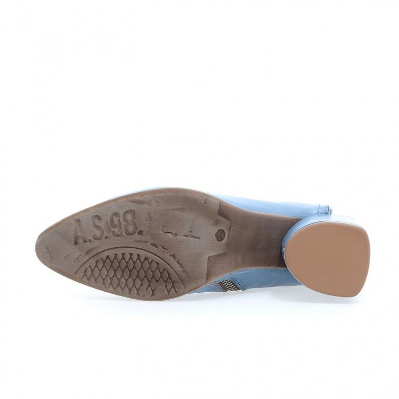 A.S.98 Elmer Ankle boots Ženske Kraljevska Plava | SRB-417BJPGTM