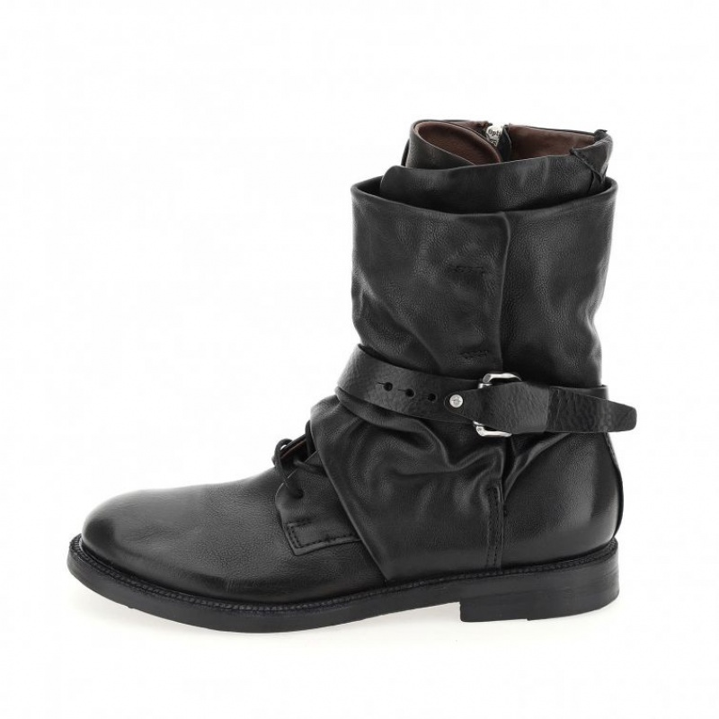 A.S.98 Samurai 347226 Ankle boots Muške Crne | SRB-263KVWRSX