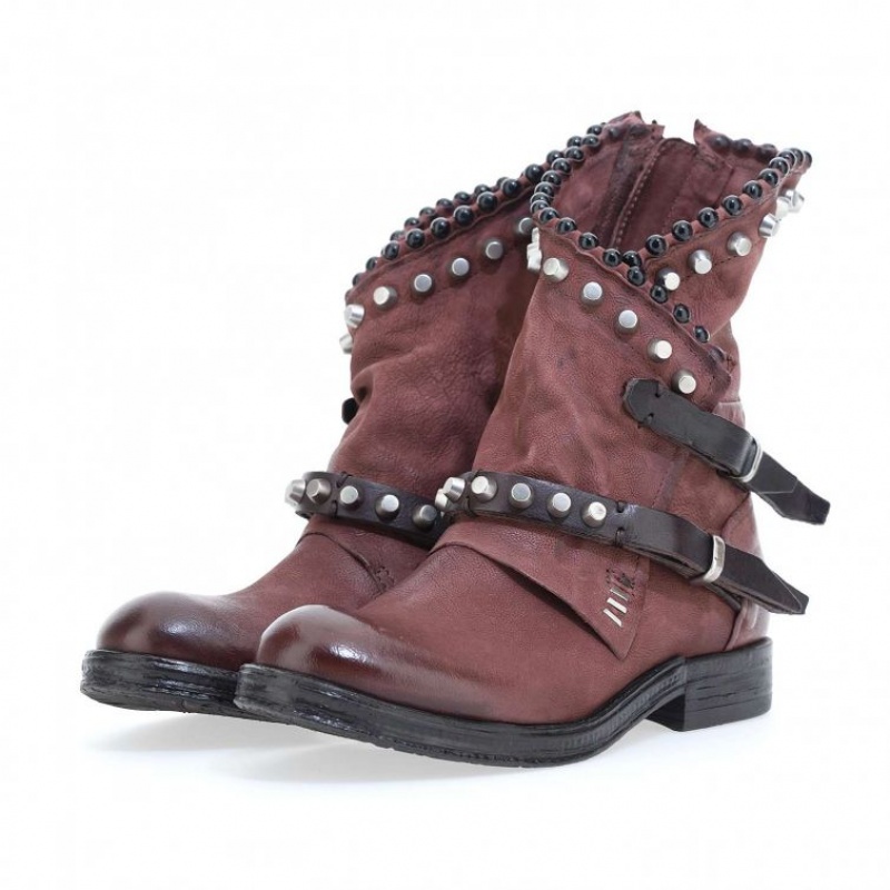A.S.98 Verti 207239 Ankle boots Ženske Crvene | SRB-750LEJRBT